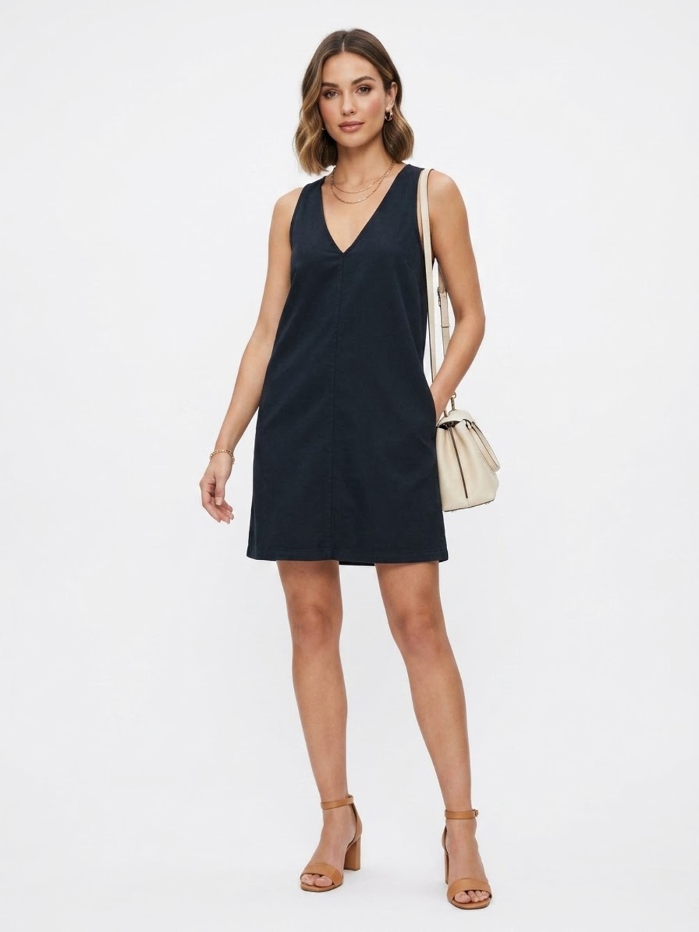 NWT Rag & Bone Nala Dark Navy A-Line Mini Dress Small $258